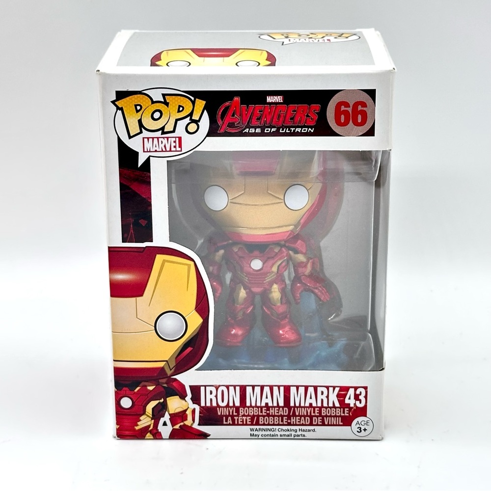Funko Pop Marvel Iron Man Mark-43 Pop! Vinyl Figure #66